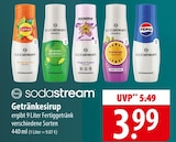 Sodastream Getränkesirup bei famila Nordost im Uetersen Prospekt für 3,99 €