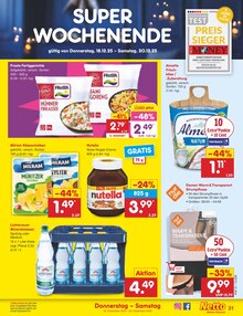 Nutella im aktuellen Netto Marken-Discount Prospekt (Raguhn-Jeßnitz) Nutella im Netto Marken-Discount Prospekt "Aktuelle Angebote" mit 64 Seiten (Raguhn-Jeßnitz)
