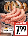 Frische, grobe Bratwurst bei EDEKA im Lahnau Prospekt für 7,99 €