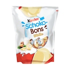 KINDER Schokobons White dans le catalogue Carrefour Market