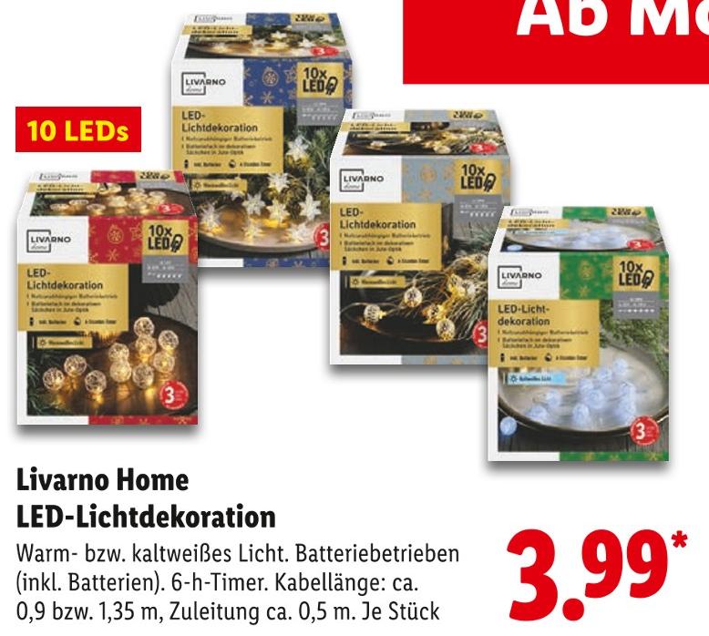LED-Lichtdekoration