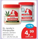 Pferdesalbe von Dr. Jacoby's für 4,99 € bei budni im Angebot Pferdesalbe von Dr. Jacoby's im aktuellen budni Prospekt