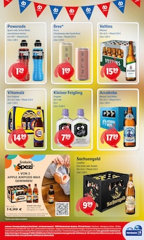 Veltins im Huster Prospekt "Aktuelle Angebote" mit 11 Seiten (Pirna)