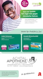 Aktueller mea - meine apotheke Apotheken Prospekt für Baienfurt: Unsere Juni-Angebote mit 4} Seiten, 01.06.2025 - 30.06.2025