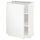 Aktuelles Unterschrank mit Böden weiß/Voxtorp matt weiß 60x37 cm Angebot bei IKEA in München ab 118,00 €