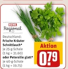 Schnittlauch im Angebot bei REWE in Siegen Schnittlauch Angebote von REWE Regional bei REWE Siegen für 0,79 €