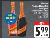 Prosecco Angebote von Mionetto bei EDEKA Gera für 5,99 €