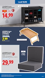 Meuble Chaussures Angebote im Prospekt "XXL GRAND FORMAT MINI PRIX" von Lidl auf Seite 63