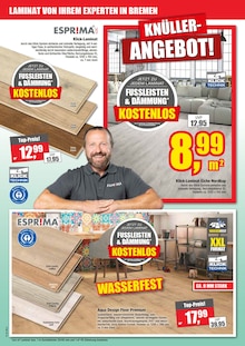 Laminat im aktuellen Witthus Heimtex-Fachmarkt GmbH Prospekt (Oldenburg) Laminat im Witthus Heimtex-Fachmarkt GmbH Prospekt "FRĂśHLINGS TRENDS ZUM KNĂśLLER-PREIS!" mit 16 Seiten (Oldenburg)
