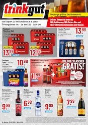 Bier im Trinkgut Prospekt in Neuburg Aktueller Trinkgut Prospekt mit Bier, "Aktuelle Angebote", Seite 1
