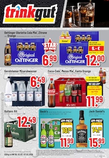 Aktueller Trinkgut Prospekt (Laudenbach, 8 Seiten zum blättern Trinkgut Prospekt Aktuelle Angebote mit 8 Seiten