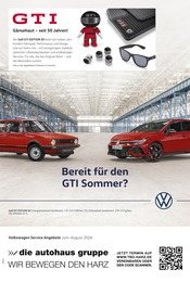 Volkswagen Werkstatt & Auto Prospekt der aktuellen Woche mit 1 Seite, gültig von 01.06.2026 bis 31.08.2026, in Badersleben und Umgebung Aktueller Volkswagen Werkstatt & Auto Prospekt in Badersleben und Umgebung, "Mehr Platz. Mehr Möglichkeiten." mit 1 Seite, 01.06.2026 - 31.08.2026