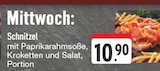 Schnitzel Angebote bei E center Herten für 10,90 €