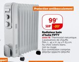 Radiateur bain d’huile - FIFTY dans le catalogue Weldom