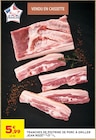 Tranches de poitrine de porc à griller - JEAN ROZÉ à 5,99 € dans le catalogue Intermarché Super