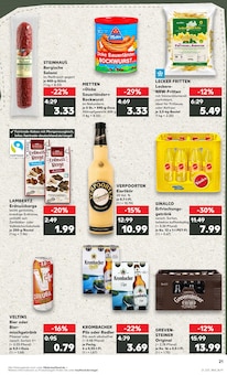 Krombacher im aktuellen Kaufland Prospekt (Bornheim) Krombacher im Kaufland Prospekt "Aktuelle Angebote" mit 62 Seiten (Bornheim)