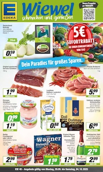 Aktueller EDEKA Prospekt "Aktuelle Angebote" Seite 1 von 14 Seiten für Münster