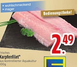 Frisches Karpfenfilet Angebote bei EDEKA Ingolstadt für 2,49 €