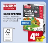 Kopierpapier Angebote von EDEKA zuhause bei E center Weinheim für 4,99 €
