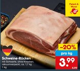 Schweine-Rücken im Angebot bei Netto Marken-Discount in Bayreuth Schweine-Rücken Angebote bei Netto Marken-Discount Bayreuth für 3,99 €