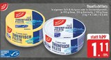 Thunfischfilets in Sonnenblumenöl Angebote von Gut & Günstig bei EDEKA Bünde für 1,11 €