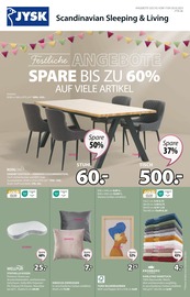 Aktueller JYSK Prospekt mit Möbel, "SPARE BIS ZU 60%", Seite 1