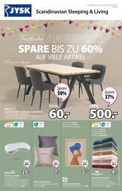 Schlafzimmer im JYSK Prospekt in Halle Aktueller JYSK Prospekt mit Schlafzimmer, "SPARE BIS ZU 60%", Seite 1