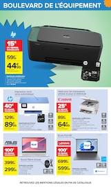Imprimante en promo dans le catalogue Carrefour à la page 93