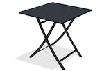 Table de jardin pliante Marius carré noir 2 personnes - CITY GARDEN - DCB GARDEN en promo chez Leroy Merlin Table de jardin pliante Marius carré noir 2 personnes - CITY GARDEN - DCB GARDEN dans le catalogue Leroy Merlin