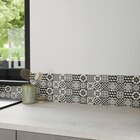 Crédence réversible carreau de ciment gris/gris - C&L dans le catalogue Brico Dépôt