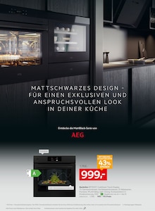 Backofen im aktuellen XXXLutz Möbelhäuser Prospekt (Koblenz) Backofen im XXXLutz Möbelhäuser Prospekt "AEG Geräte zum besten Preis" mit 20 Seiten (Koblenz)