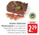 Südtiroler Markenspeck im Angebot bei EDEKA in Offenbach Südtiroler Markenspeck Angebote von Senfter bei EDEKA Offenbach für 2,29 €