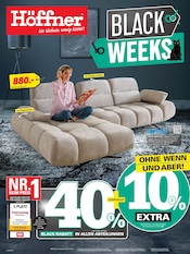 Aktueller Höffner Prospekt mit Black Friday, "BLACK WEEKS", Seite 1