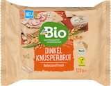 Dinkel Knusperbrot von dmBio für 1,45 € bei dm-drogerie markt im Angebot Dinkel Knusperbrot von dmBio im aktuellen dm-drogerie markt Prospekt
