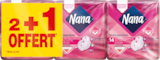 SERVIETTES HYGIÉNIQUES ULTRA RÉGULIER PLUS AVEC AILETTES NANA - NANA dans le catalogue Auchan Supermarché