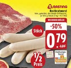 Rostbratwurst Angebote von Rasting bei EDEKA Osnabrück für 0,79 €