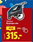 Remorque vélo - Qeridoo en promo chez Lidl Livry-Gargan à 315,00 €