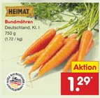 Bundmöhren von Heimat für 1,29 € bei Netto Marken-Discount im Angebot Bundmöhren von Heimat im aktuellen Netto Marken-Discount Prospekt