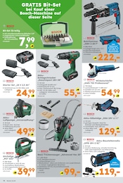 Bosch staubsauger Angebot im aktuellen Globus-Baumarkt Prospekt auf Seite 14