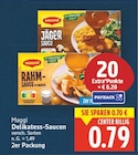 Delikatess-Saucen von Maggi im aktuellen E center Prospekt für 0,79 €