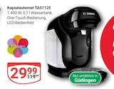 Aktuelles Kapselautomat TAS112E Angebot bei GLOBUS in Saarbrücken ab 29,99 €