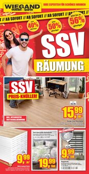 wohnen & sparen Wiegand Prospekt der KW 32 "SSV RÄUMUNG" Aktueller wohnen & sparen Wiegand Prospekt "SSV RÄUMUNG" Seite 1 von 10 Seiten