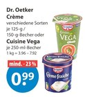 Crème von Dr. Oetker im aktuellen V-Markt Prospekt für 0,99 €