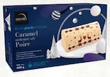 Bûche glacée artisanale alsacienne poire - caramel beurre salé - ERHARD en promo chez Intermarché Niort à 7,29 €