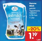 Hemme Milch Angebote bei Netto Marken-Discount Halle für 1,19 €