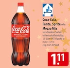 Coca-Cola, Fanta, Sprite oder Mezzo Mix Angebote bei famila Nordost Stade für 1,11 €