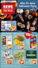 REWE Prospekt: "Dein Markt", 32 Seiten, 21.10.2024 - 26.10.2024