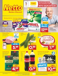 Netto Marken-Discount Prospekt für Cuxhaven: "Aktuelle Angebote", 54 Seiten, 29.07.2024 - 03.08.2024