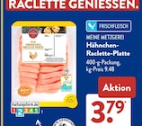 Hähnchen-Raclette-Platte von Meine Metzgerei im aktuellen ALDI SÜD Prospekt für 3,79 €