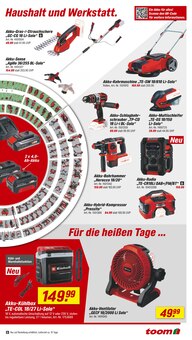 Batterie im aktuellen toom Baumarkt Prospekt (Lübeck) Batterie im toom Baumarkt Prospekt "Respekt, wer's selber macht." mit 16 Seiten (Lübeck)